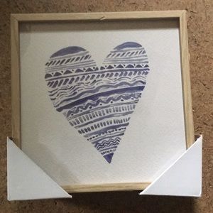 Heart Picture Decor Brand New